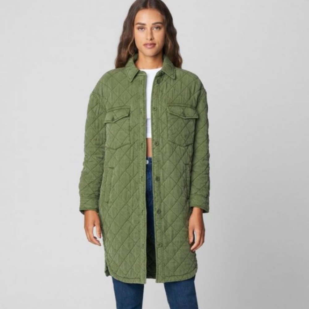 Blank NYC Quilted Shacket
